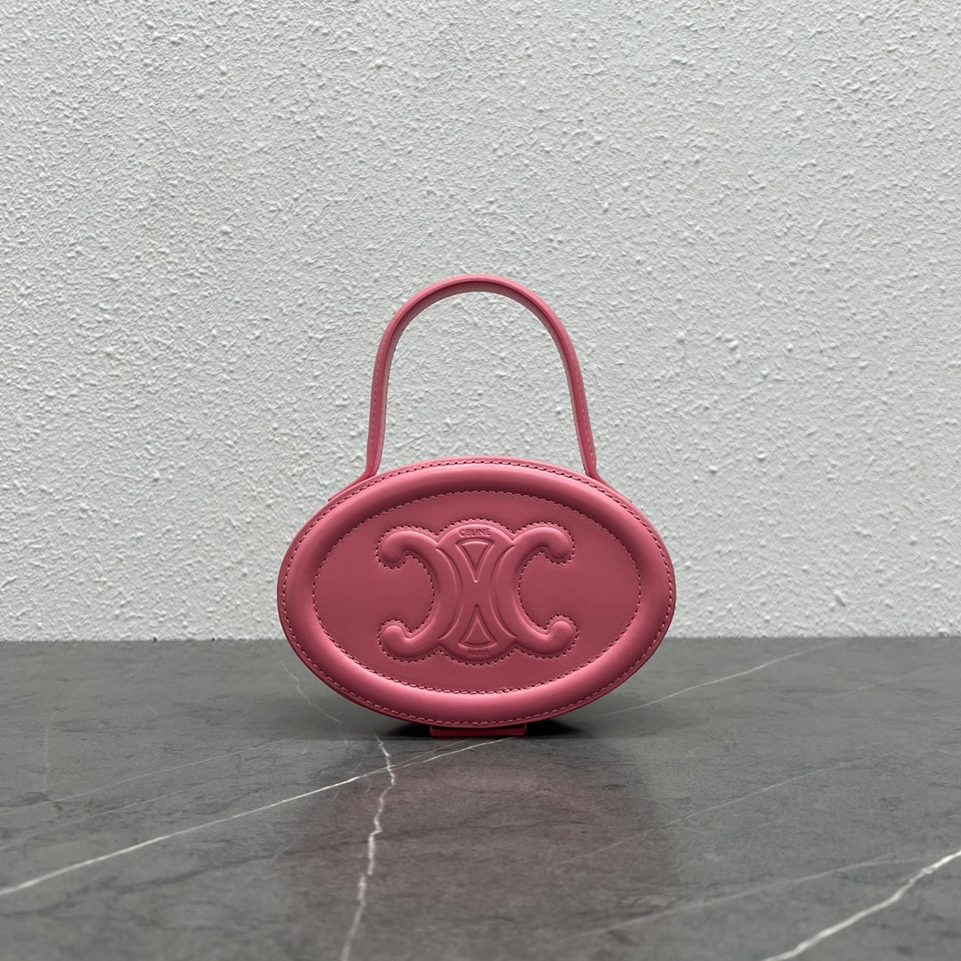 Top Quality Oval MinauTop Qualityere Cuir Triomphe PiNike For Women 6in/11.5cm 