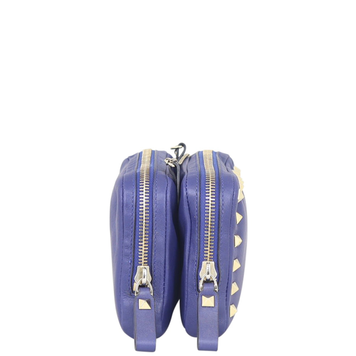 Valentino Rockstud Double Zip Mini Crossbody