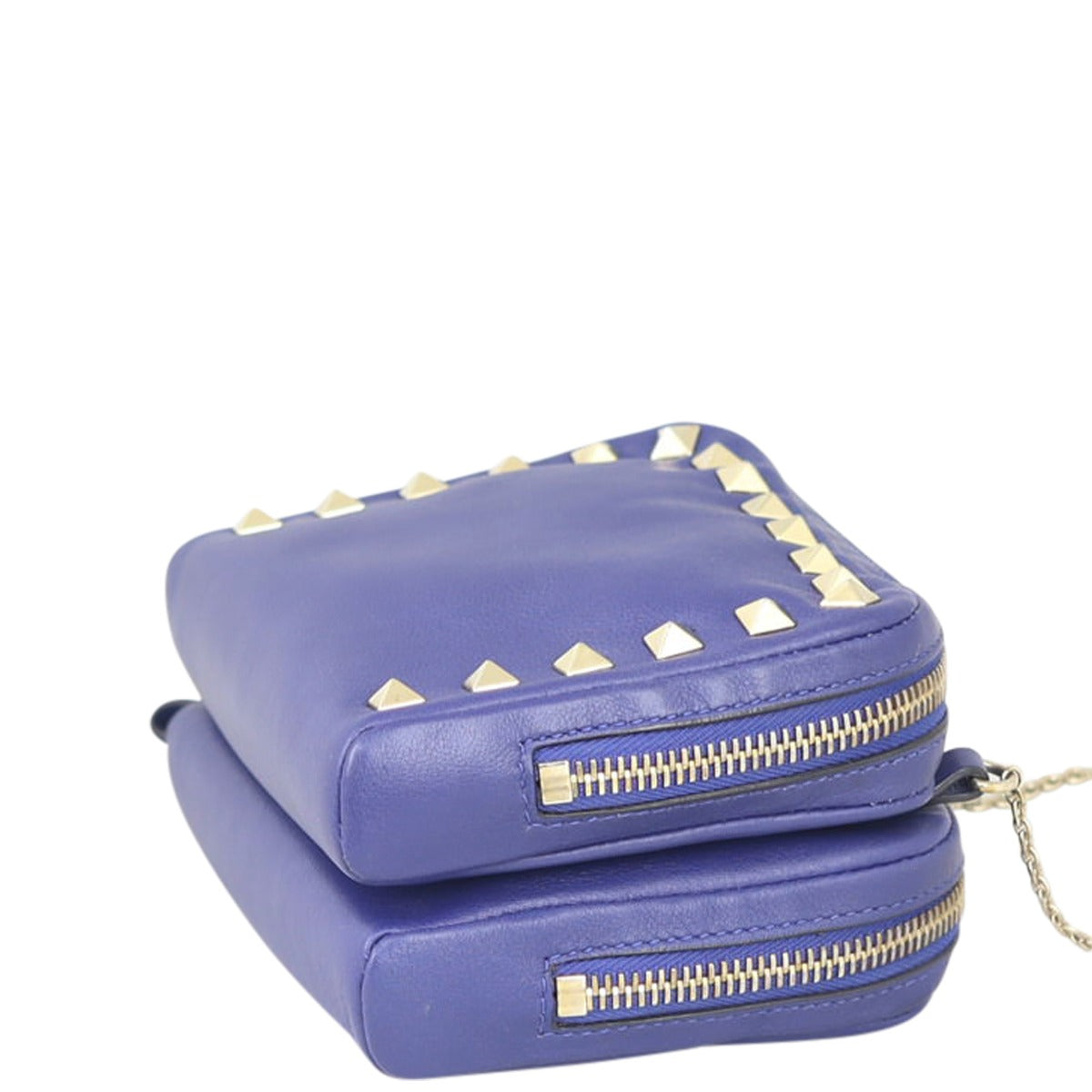 Valentino Rockstud Double Zip Mini Crossbody