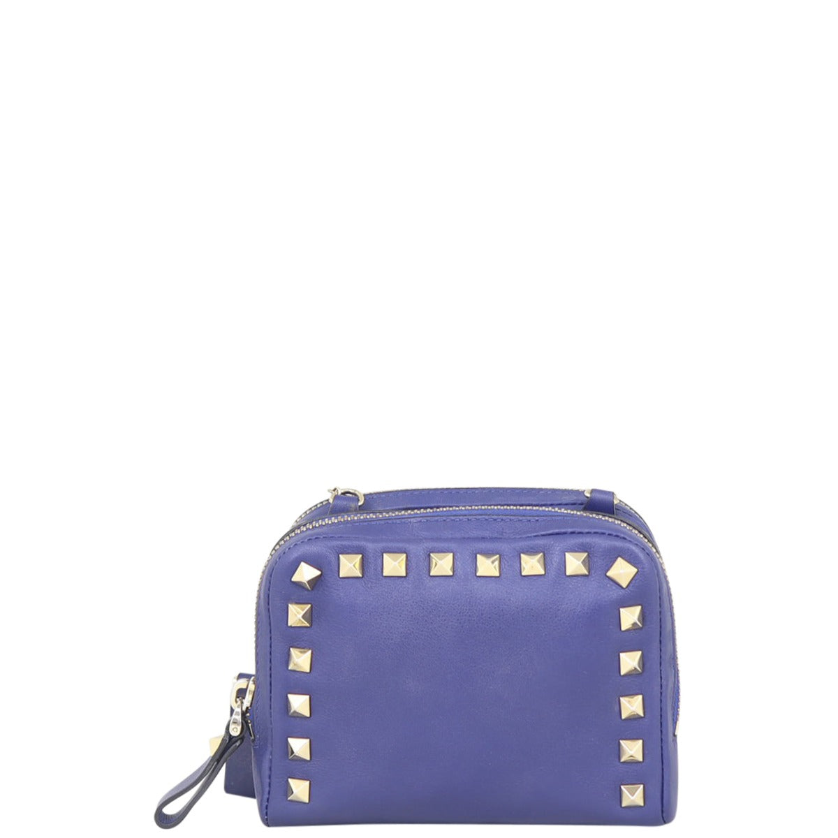 Valentino Rockstud Double Zip Mini Crossbody