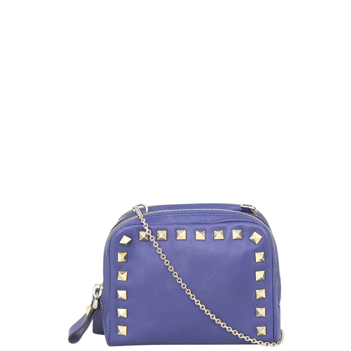 Valentino Rockstud Double Zip Mini Crossbody