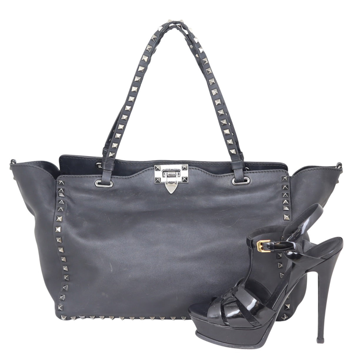 Valentino Rockstud Tote Medium