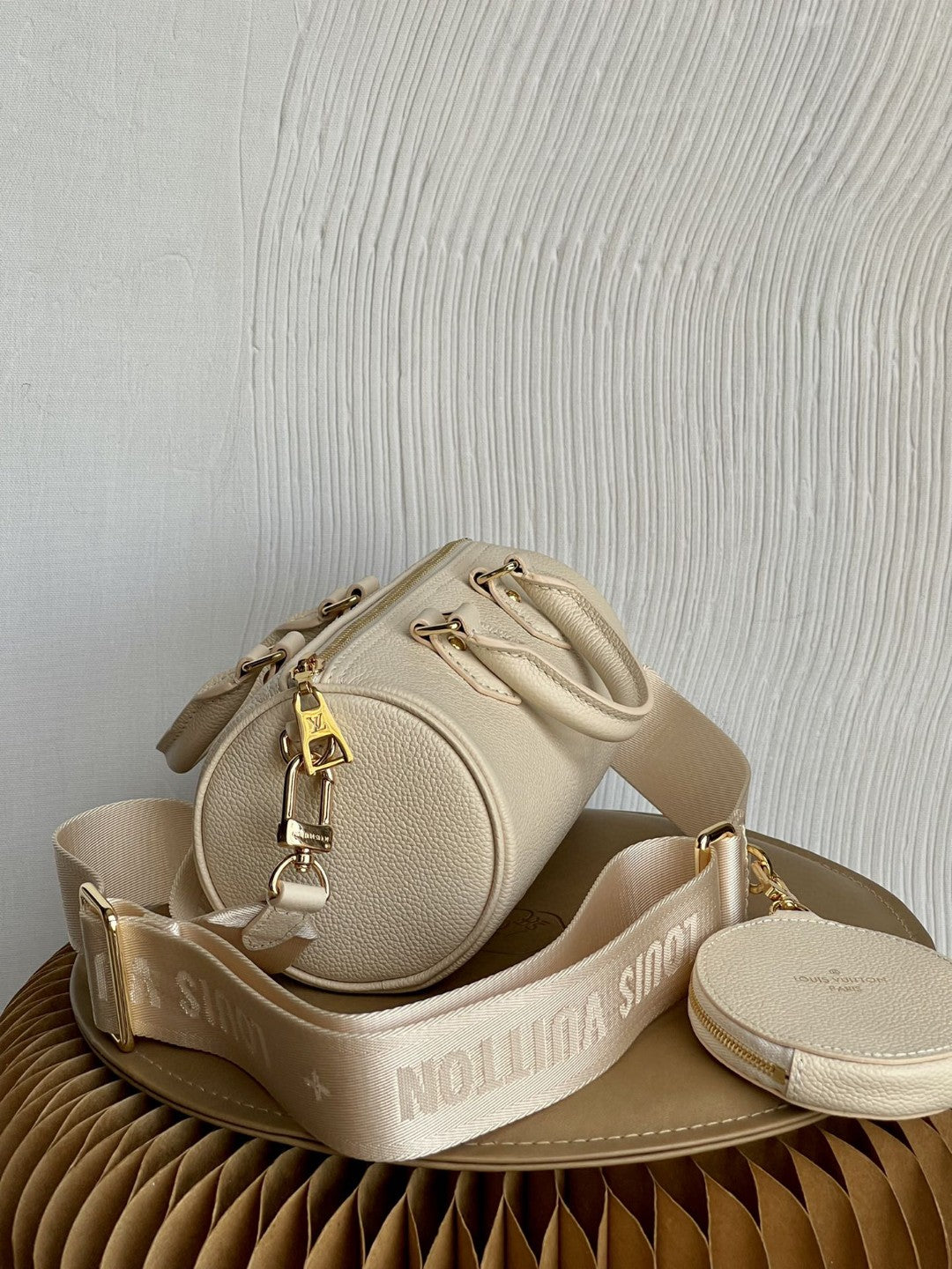 Top Quality Papillon BB Bag In Monogram Empreinte For Women 7.9in/20cm Crème Beige M45994