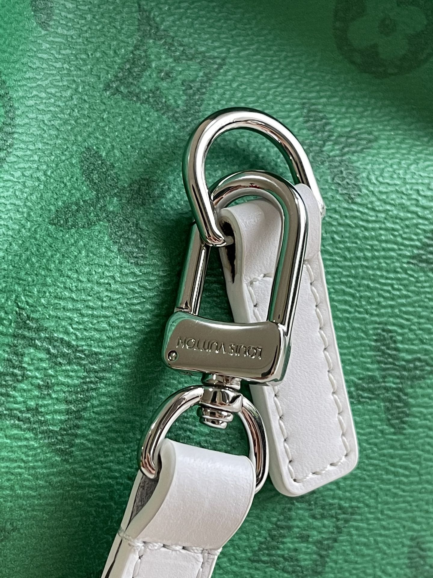 Top Quality Litter Bag  Monogram Canvas Green By Virgil Abloh For Men, Mens Bags, Shoulder And Crossbody Bags 9.4in/24cm Top Quality M80815