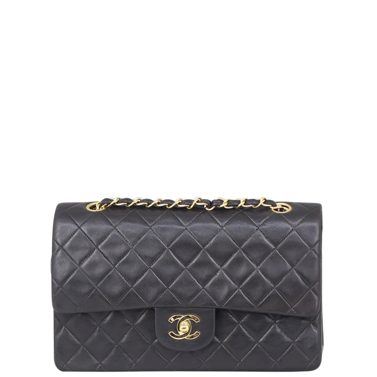 Chanel Classic Double Flap Medium | Black   2 Series