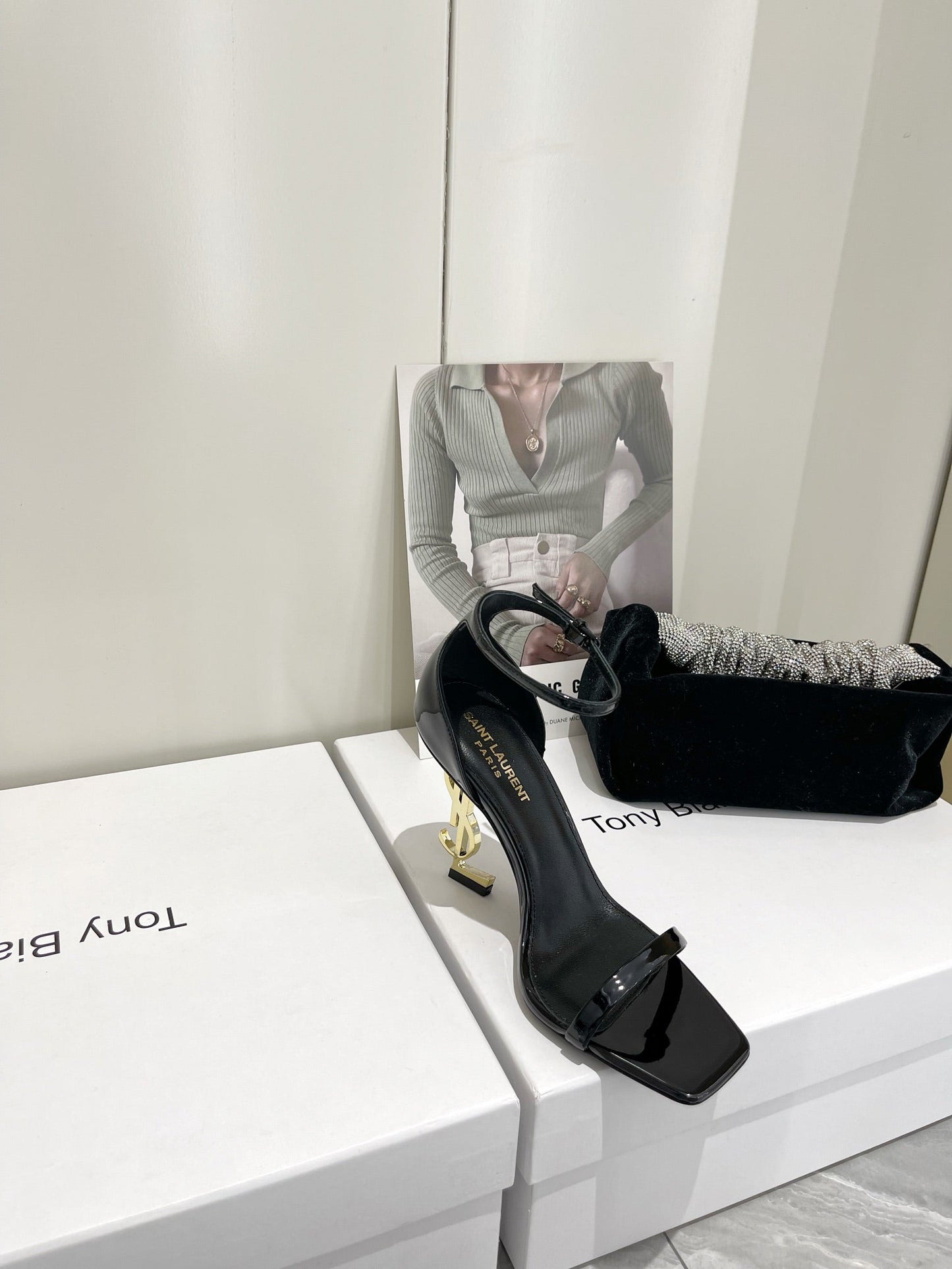 New 1:1 rep SLY High Heel Shoes 007