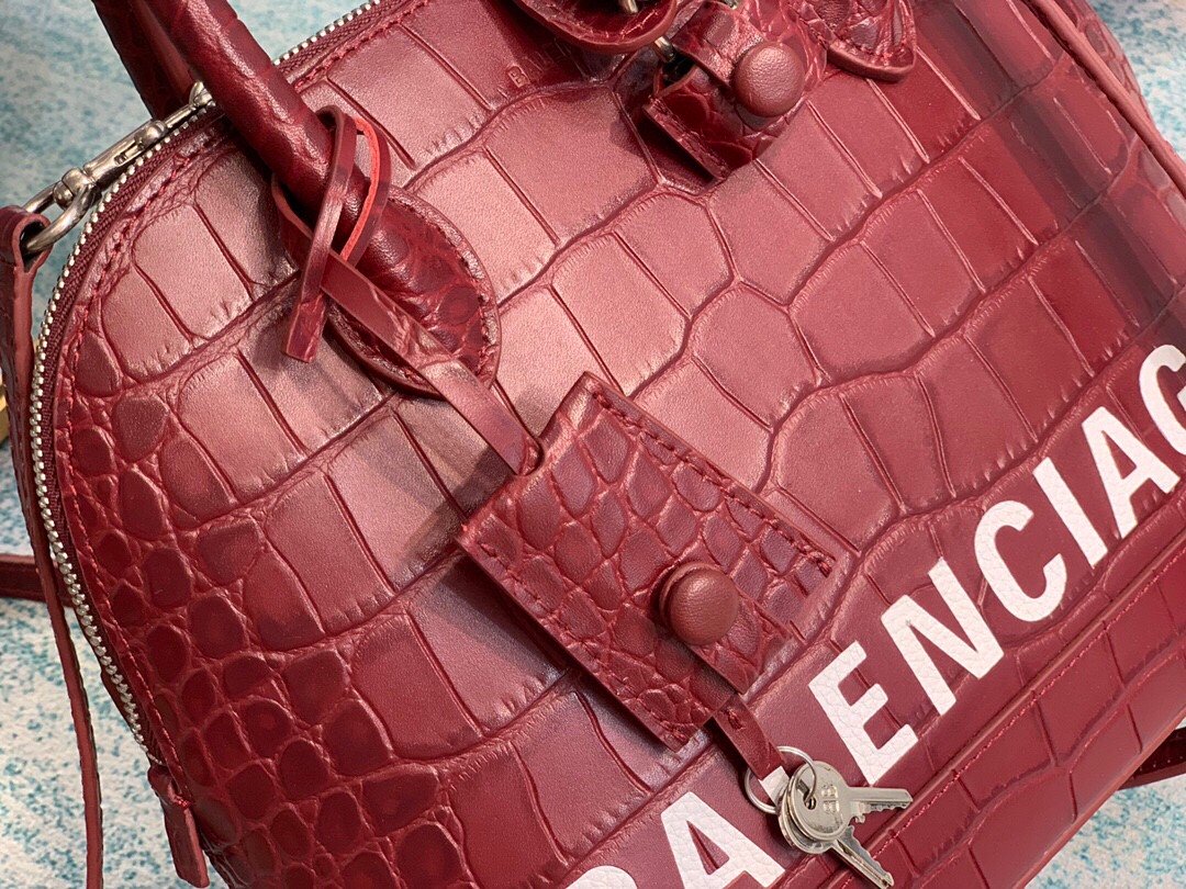 Top Quality Ville XXS Handbag In Dark Red, For Women,  Bags 8.6in/22cm