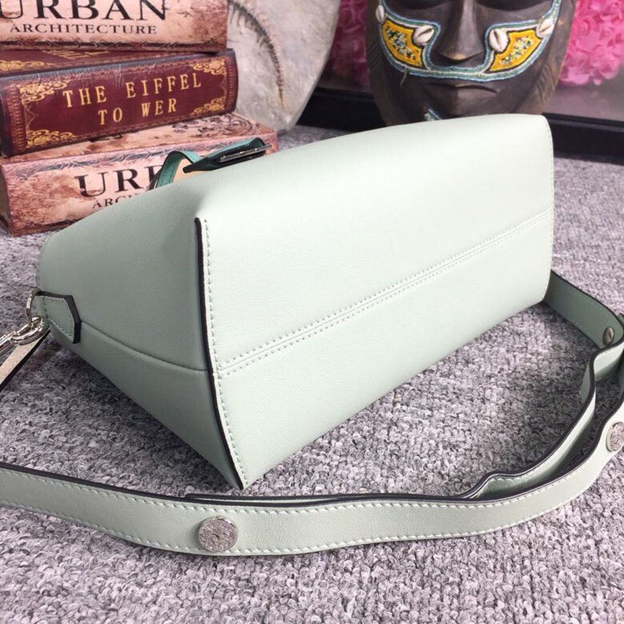 FI By The Way MeTop Qualityum Bag Mint Green For Women, Handbags, Shoulder And Crossbody Bags 10.6in/27cm FF 8BL1461