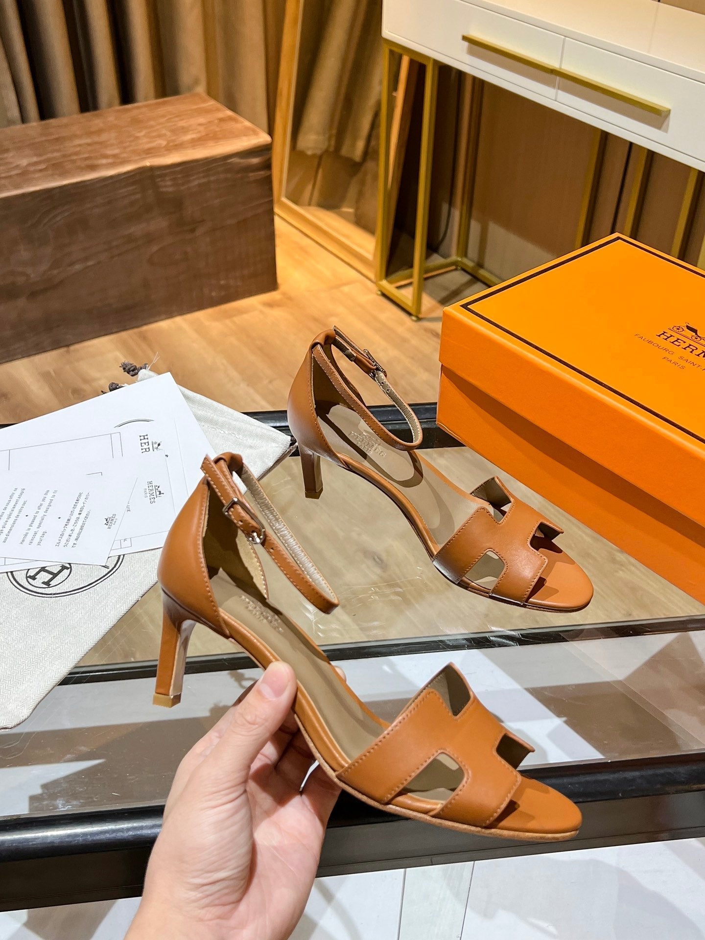 New 1:1 rep HM HIGH HEELS 038