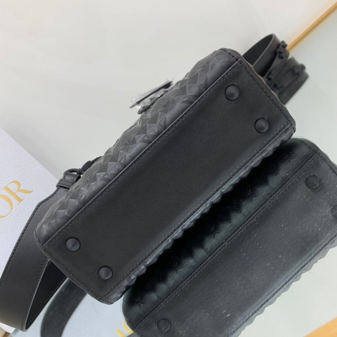 Top Quality MeTop Qualityum Lady Bag Cannage with Beaded Motif, Black, For Women Womens Handbags, Crossbody Bags, 20cm CD
