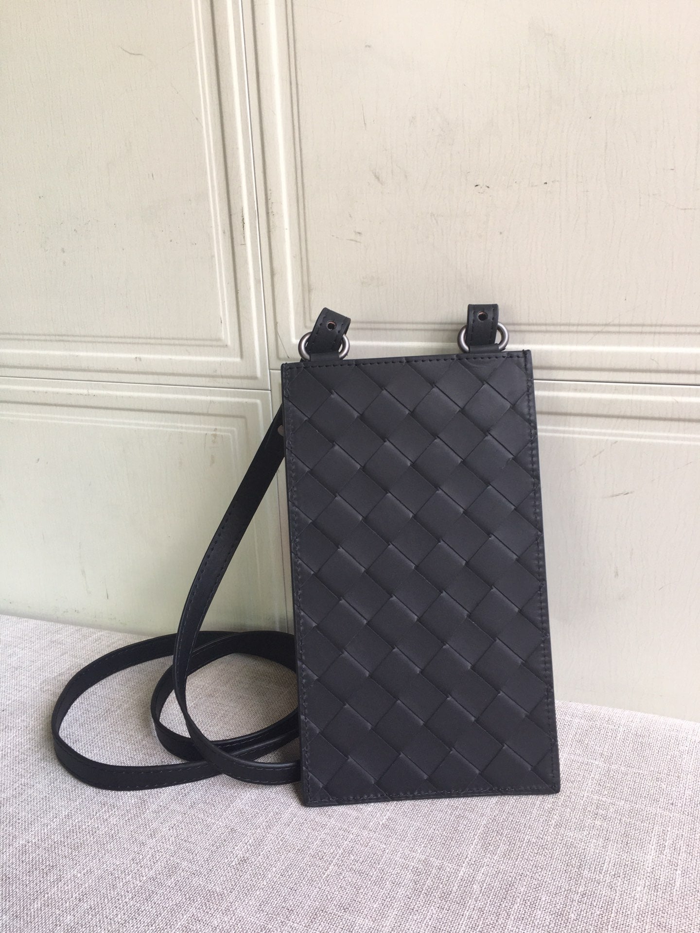 Top Quality Zipped Card Case Shoulder Black, For Women, Women’s Bags 7.4in/19cm