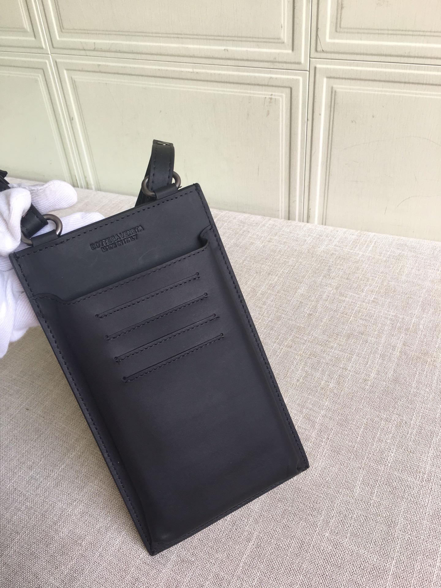 Top Quality Zipped Card Case Shoulder Black, For Women, Women’s Bags 7.4in/19cm