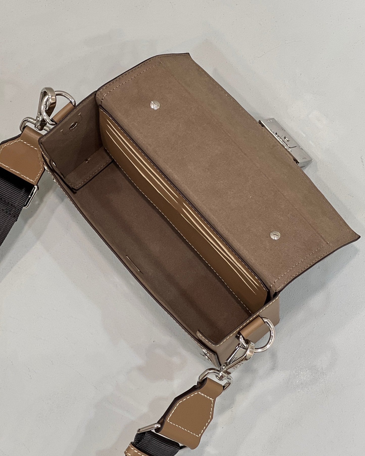Top QualityTop Quality Mon Baguette Soft Trunk Brown Bag For Woman 21.5cm/8.5in