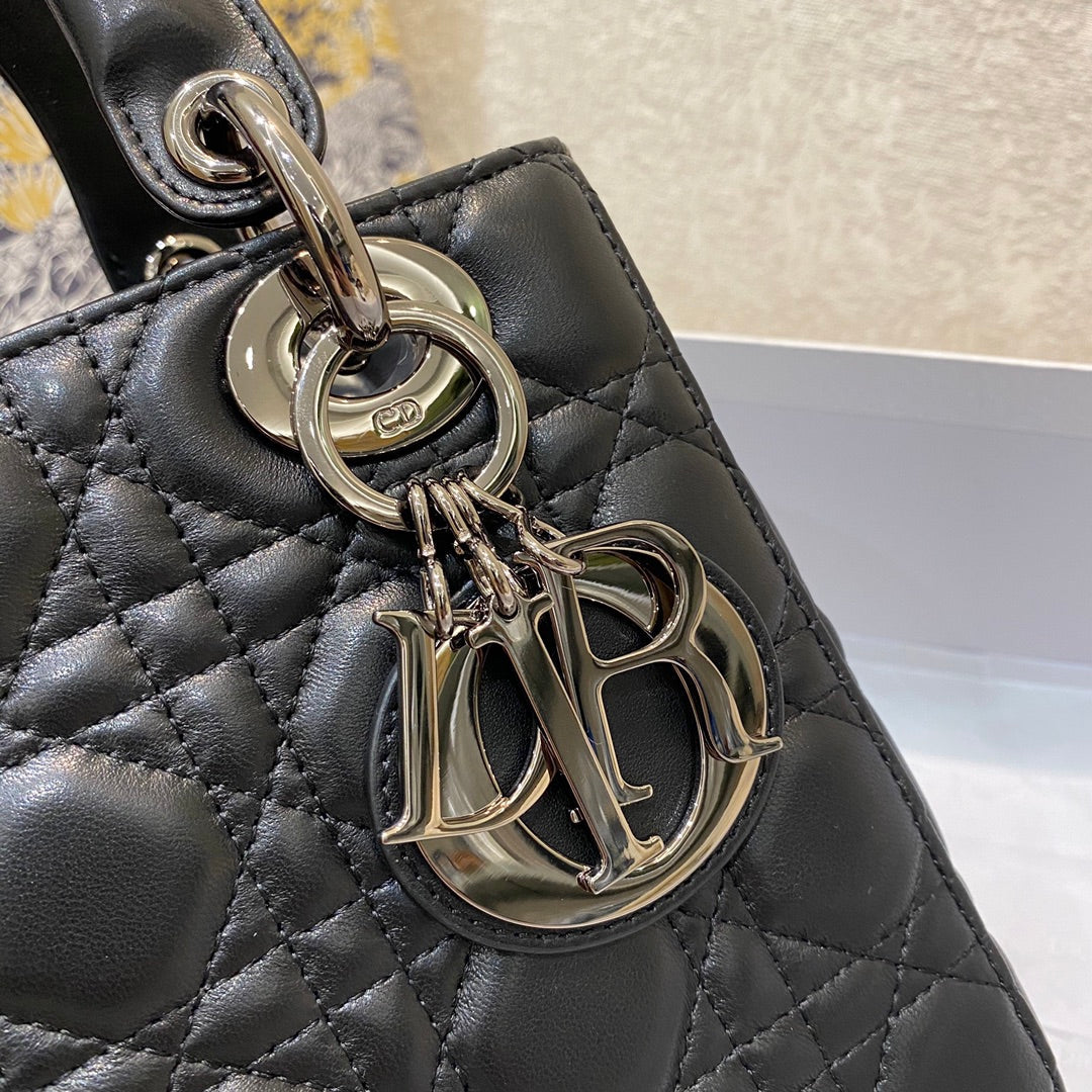 Top Quality Small Lady Bag SiTop Qualityer Hardware, Black, For Women Womens Handbags, Crossbody Bags, 20cm CD