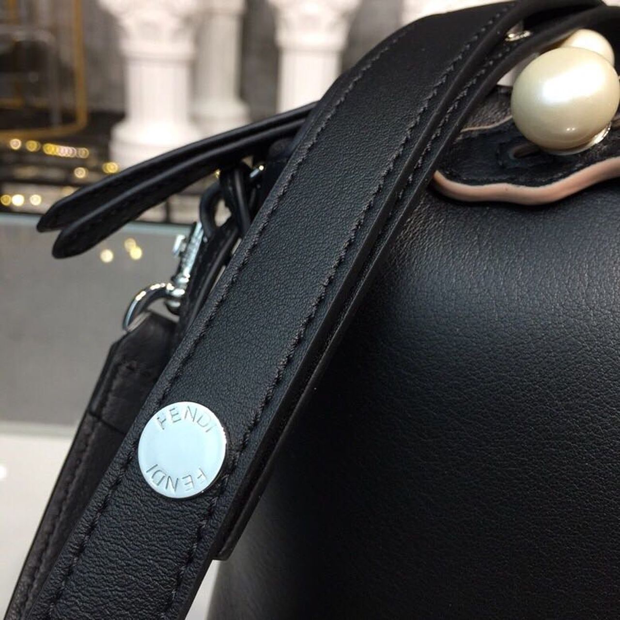 Top QualityTop Quality By The Way Studded Bag 11in/28cm Black For Women