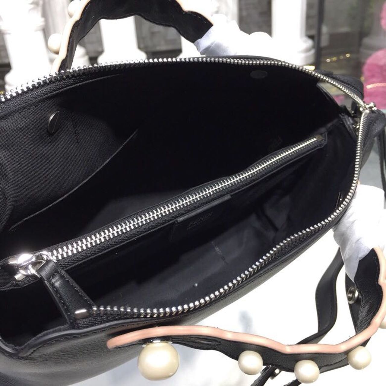 Top QualityTop Quality By The Way Studded Bag 11in/28cm Black For Women