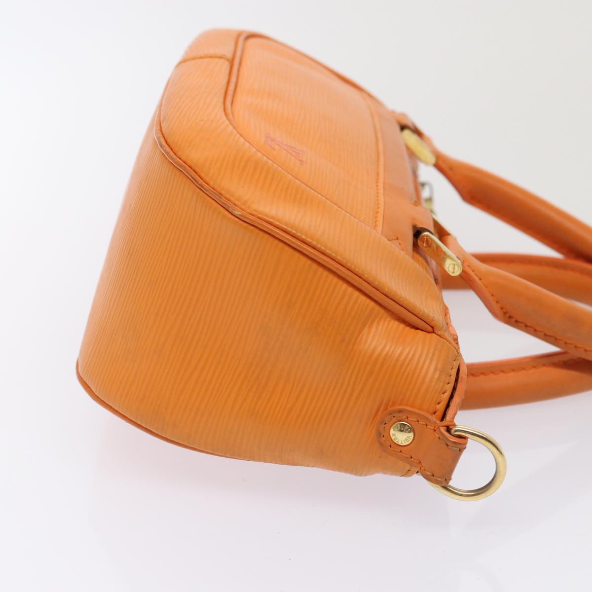LOUIS VUITTON Epi Danura PM Shoulder Bag 2Way Orange Mandarin M5891H Auth 87943