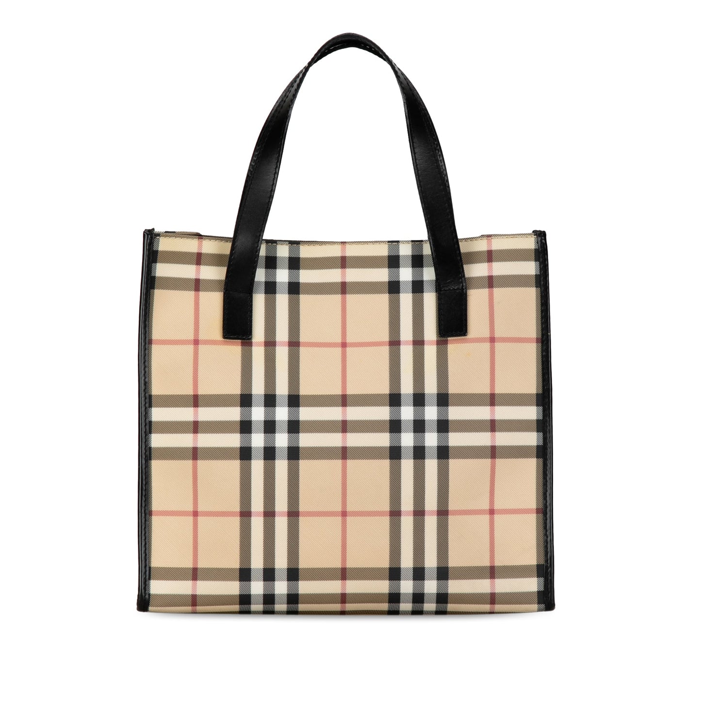 Burberry Ho  Check Tote Tote Bag