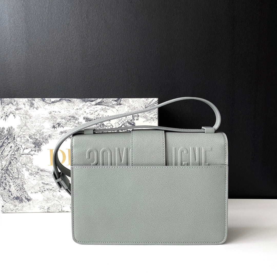 Top Quality Azure Gray GraTop Qualityent Handle Bag For Women 24cm/9.5in CD