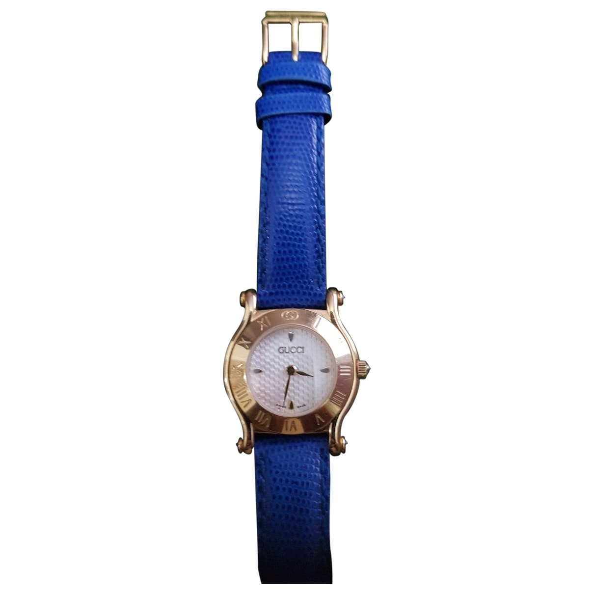 Gucci gold gold plated watch