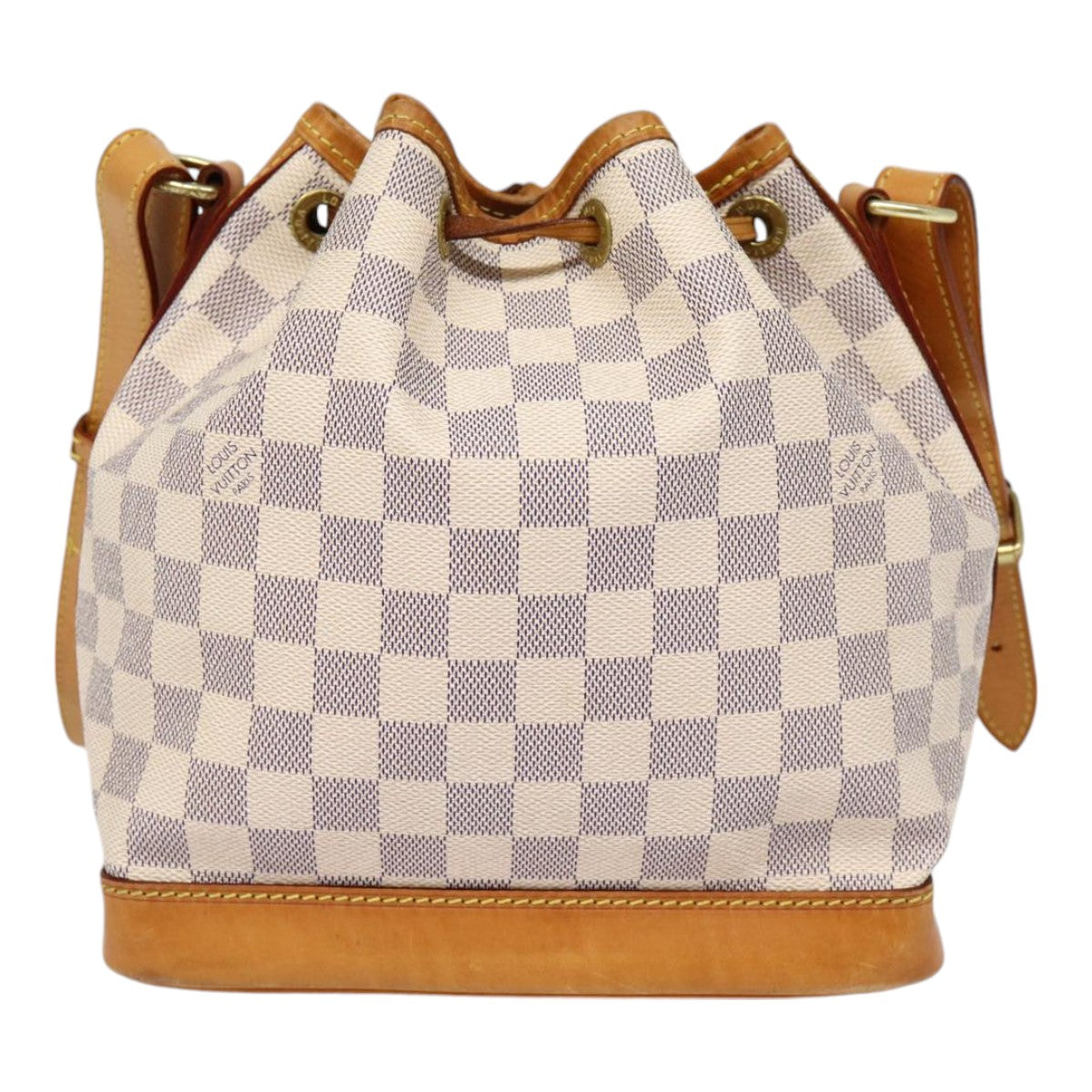LOUIS VUITTON Damier Azur Noe BB Shoulder Bag N41220 LV Auth 88438