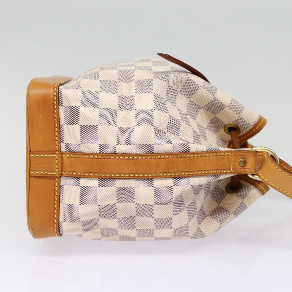 LOUIS VUITTON Damier Azur Noe BB Shoulder Bag N41220 LV Auth 88438