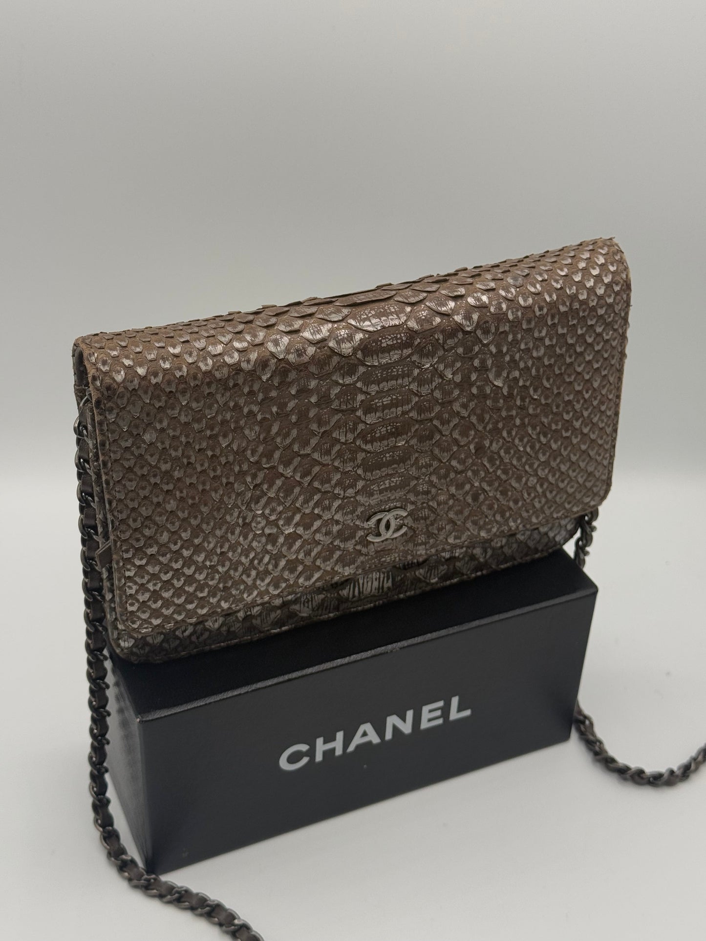Chanel - Sac Wallet on chain édition python
