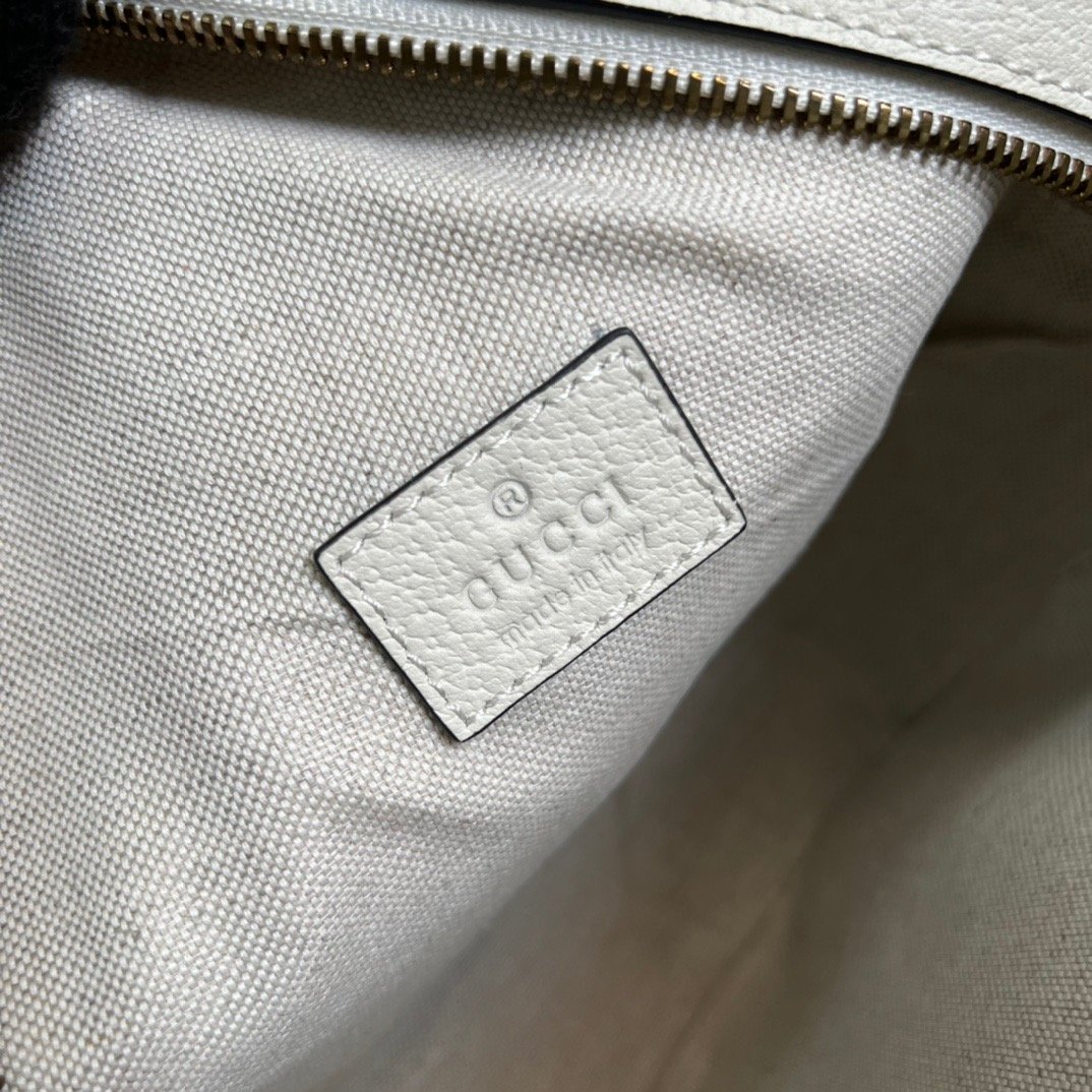 gg x Adidas Ophidia Shoulder Bag White For Women, Women’s Bags 8in/22cm gg 702626 DJ24T 8847