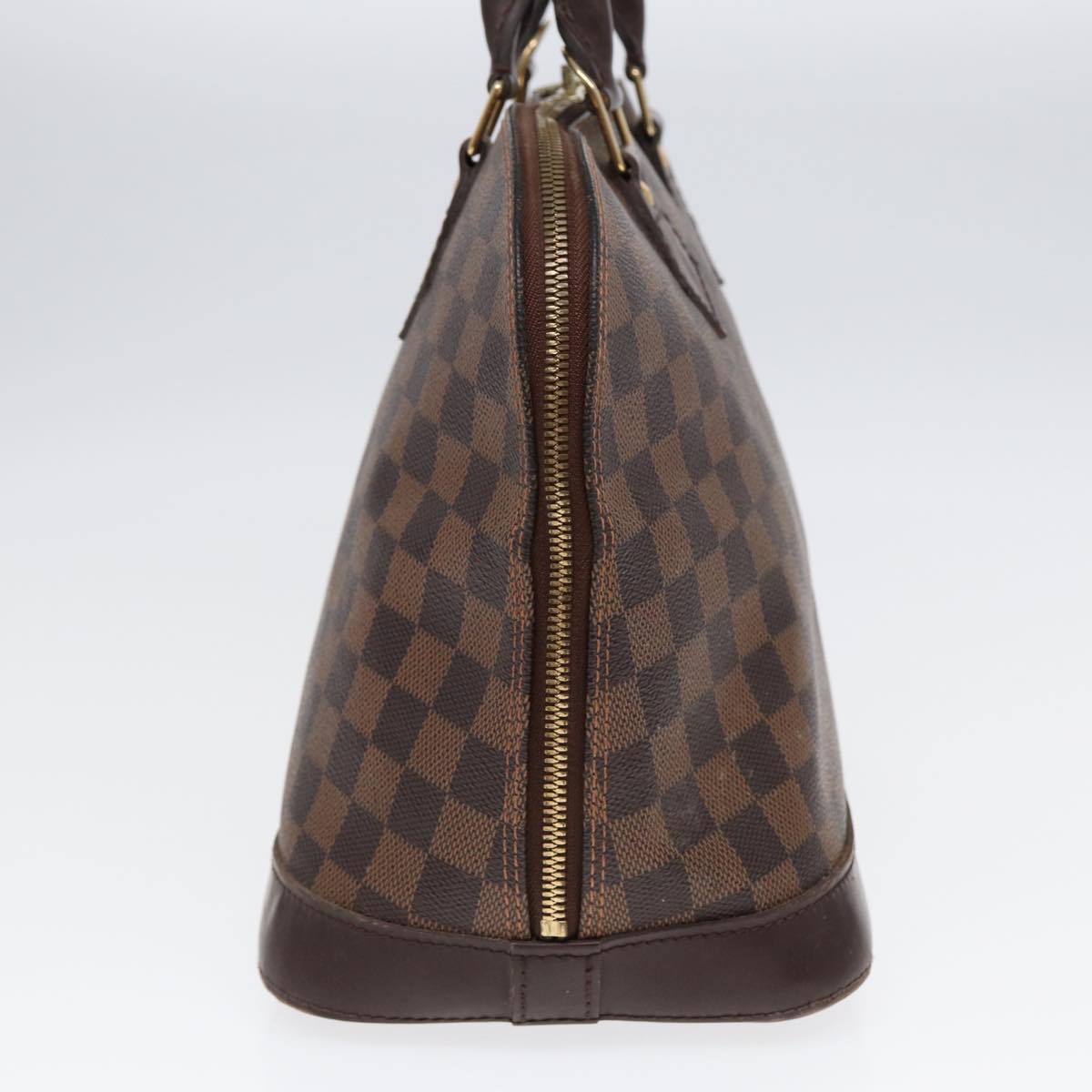 LOUIS VUITTON Damier Ebene Alma PM Hand Bag N53151 LV Auth 88589
