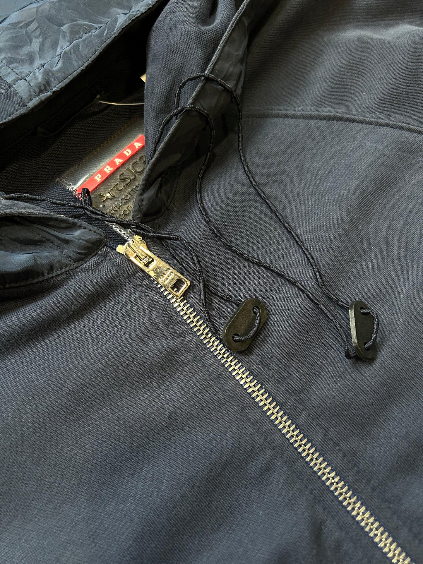 Prada Sport 2000’s Zip Up Hoodie L