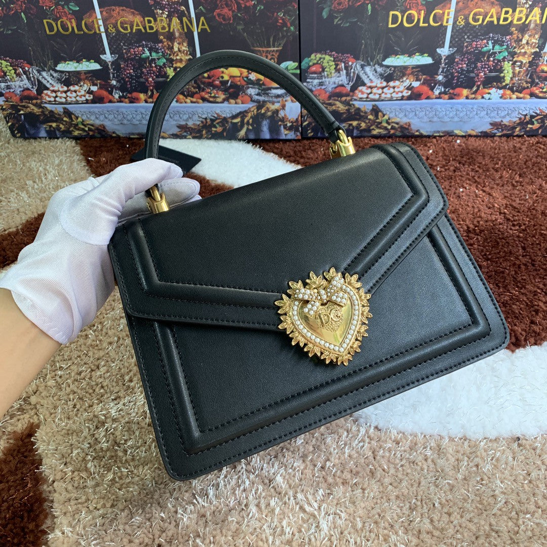 Top Quality MeTop Qualityum Devotion Bag Black For Women 9.4in/24cm Top Quality
