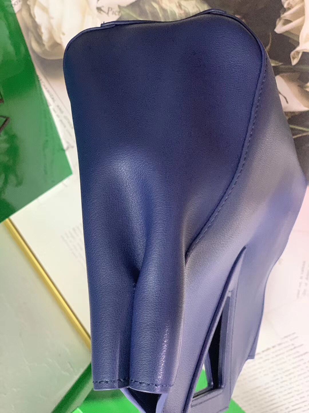 Top Quality Point Dark Blue, For Women, Women’s Bags 13.7in/35cm