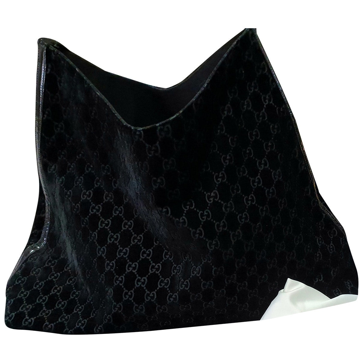 Gucci  Black Velvet Handbag