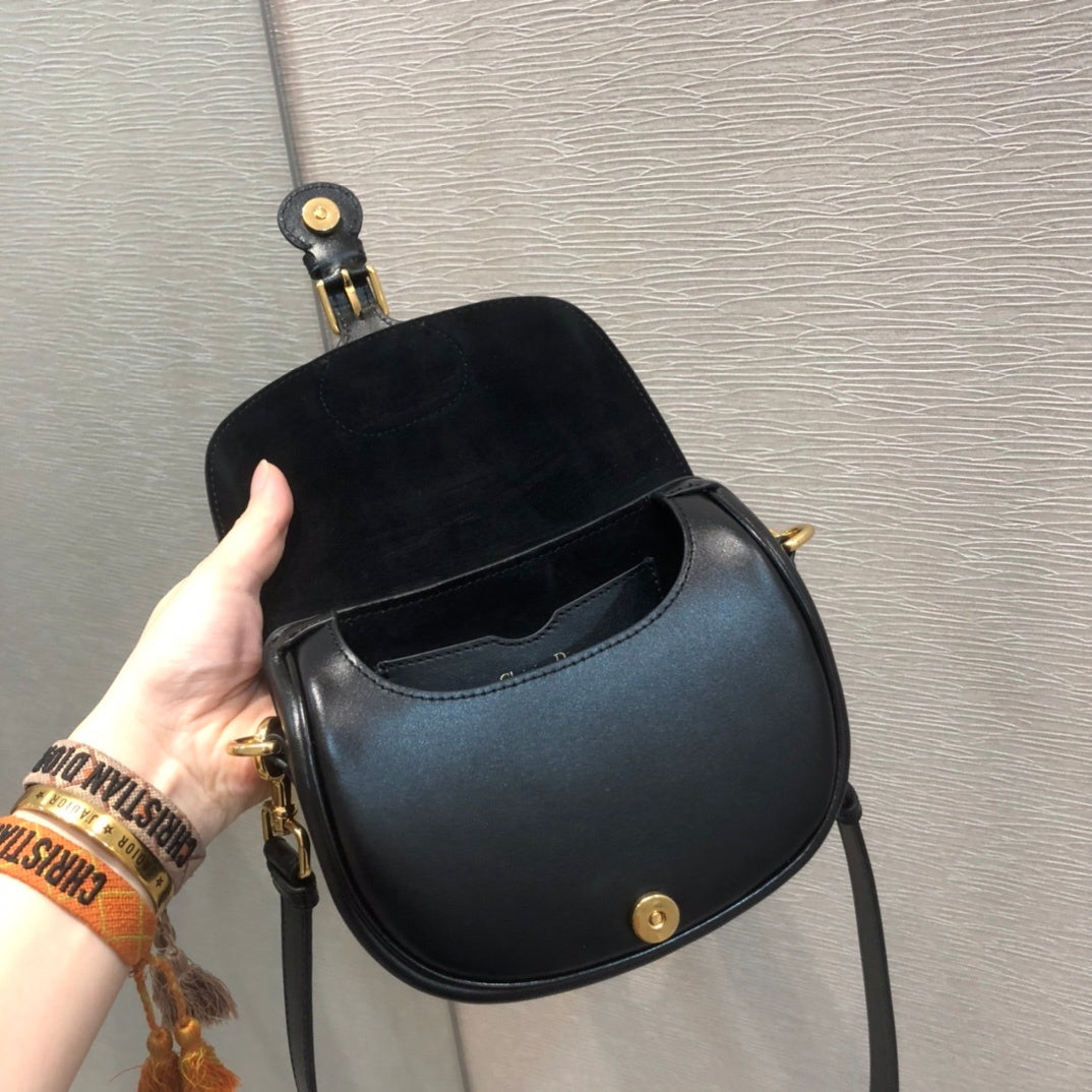 Top Quality Small Bobby Bag Black For Women 7in/18cm CD M9317UMOL_M900