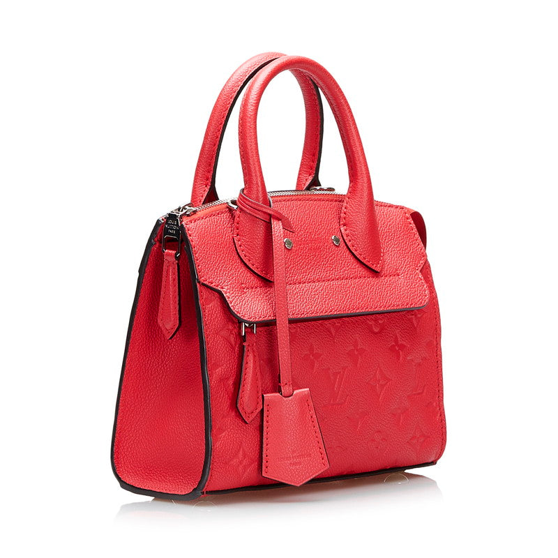 Louis Vuitton Monogram Amplant M41747 Handbag Leather Poppy Petal