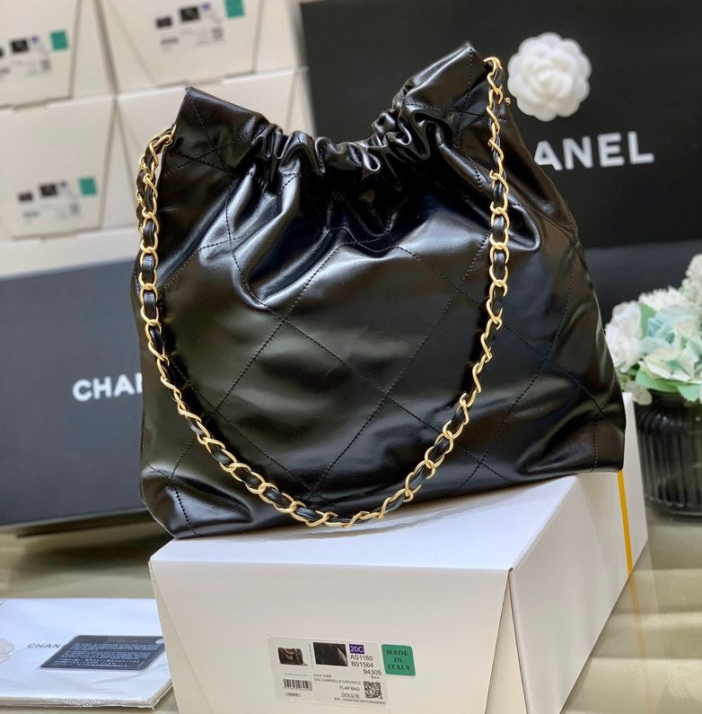 CHL 22 Handbag Black For Women 14in/37cm AS3261 B08037 94305