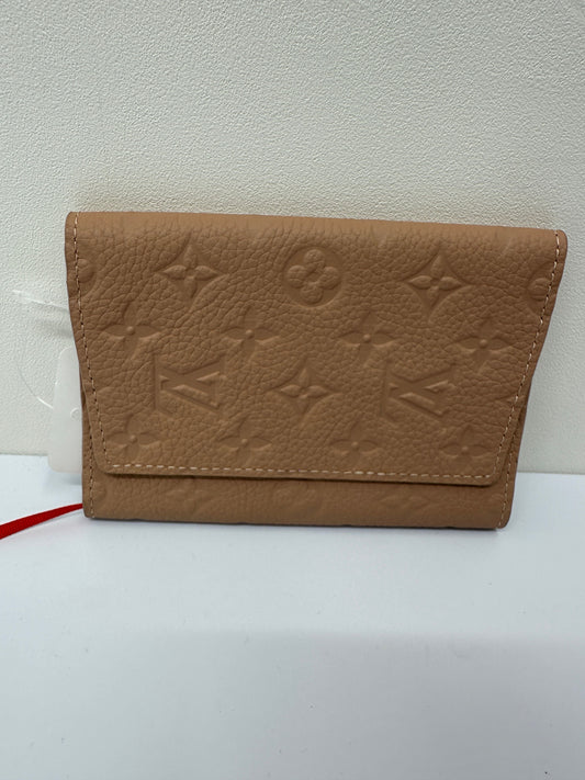 Louis Vuitton Brown Portefeuille Curie  Wallet lv5608je
