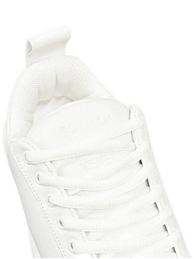 Luxury Bottega Veneta Leather Low Top Sneakers White