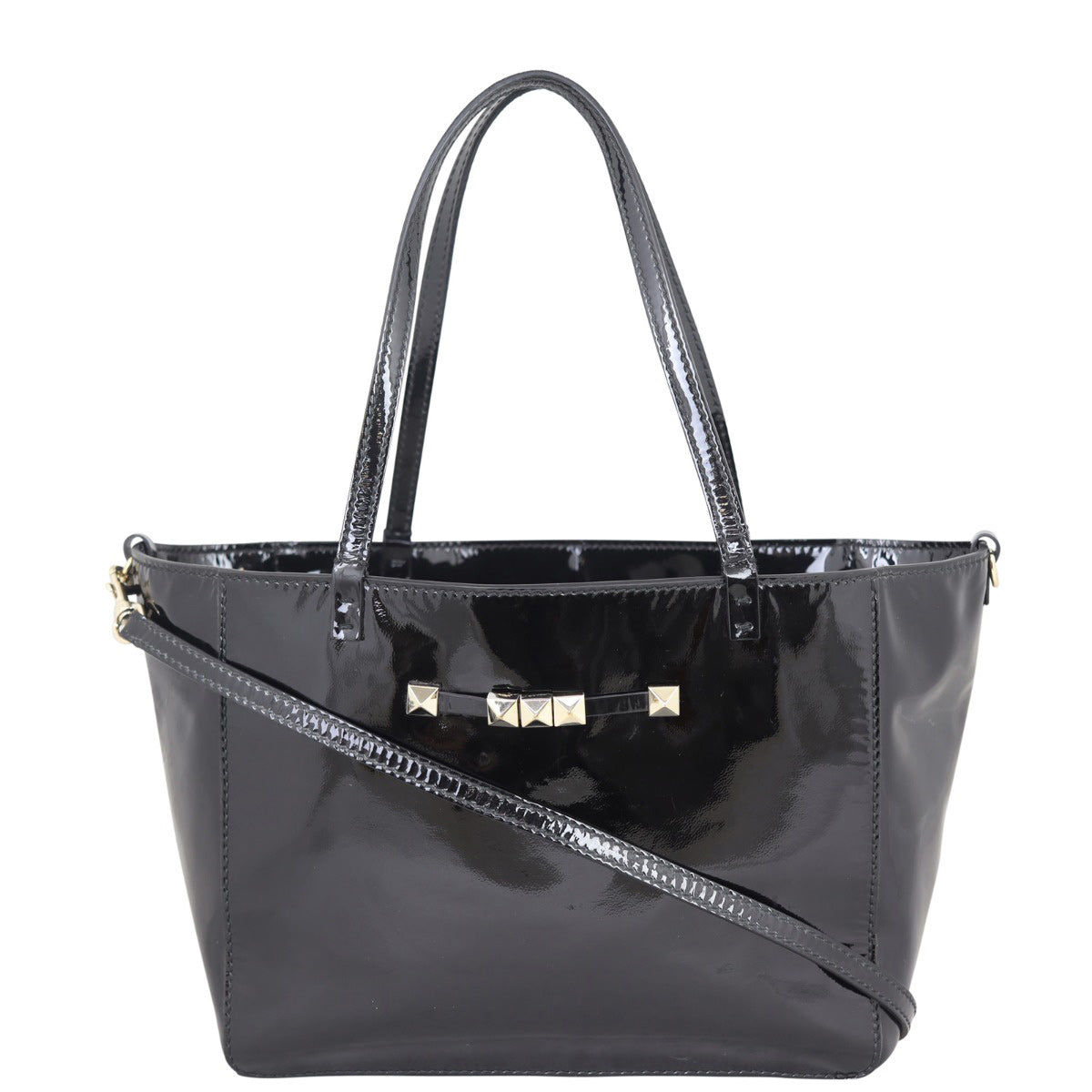 Valentino Rockstud Patent Tote