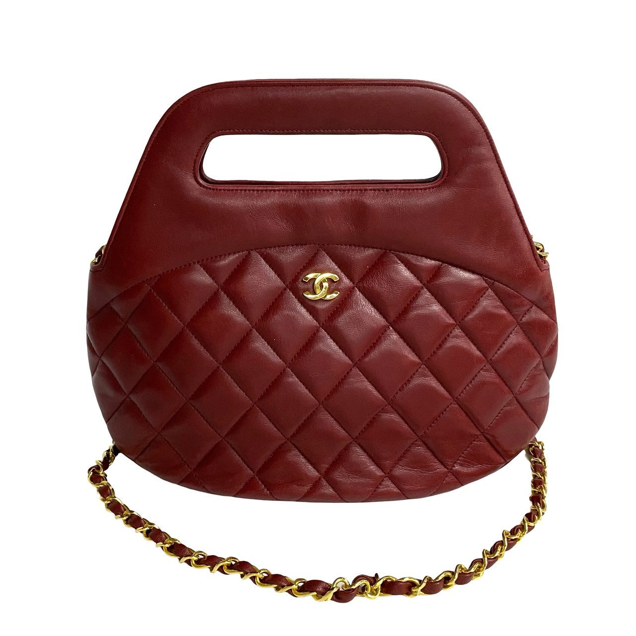 Chanel Matelasse Lambskin 2way Handbag