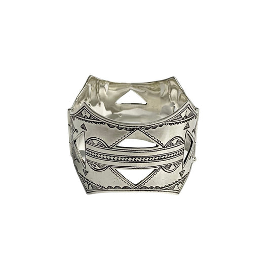 HERMES bracelet Silver925 Silver Tuareg bangle Women  d