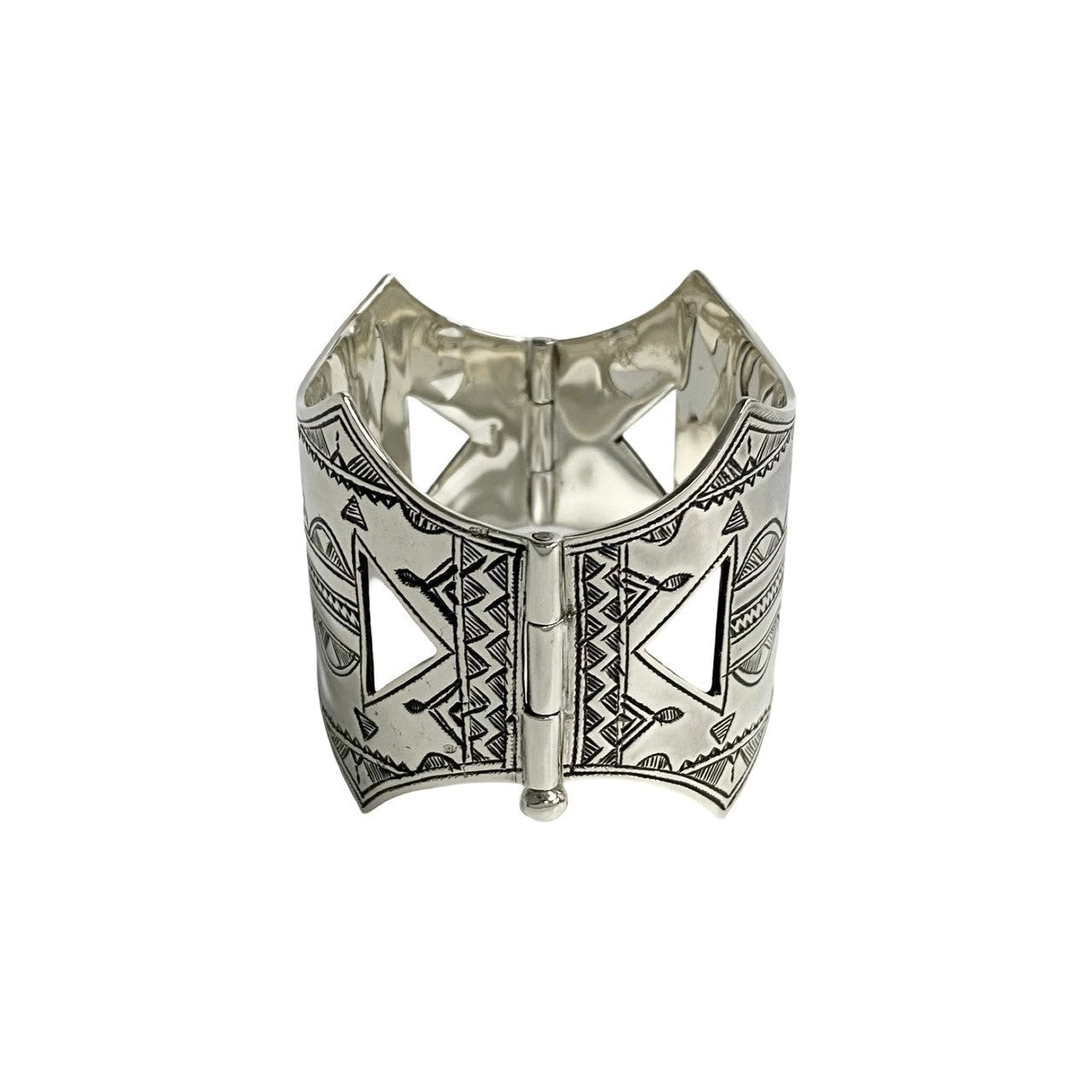 HERMES bracelet Silver925 Silver Tuareg bangle Women  d