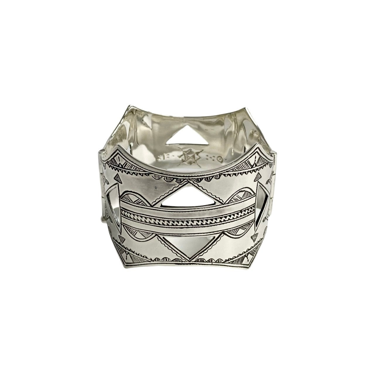HERMES bracelet Silver925 Silver Tuareg bangle Women  d