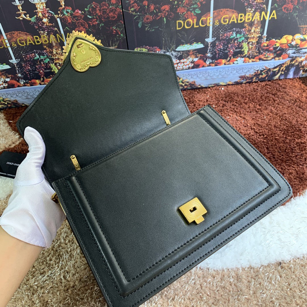 Top Quality MeTop Qualityum Devotion Bag Black For Women 9.4in/24cm Top Quality