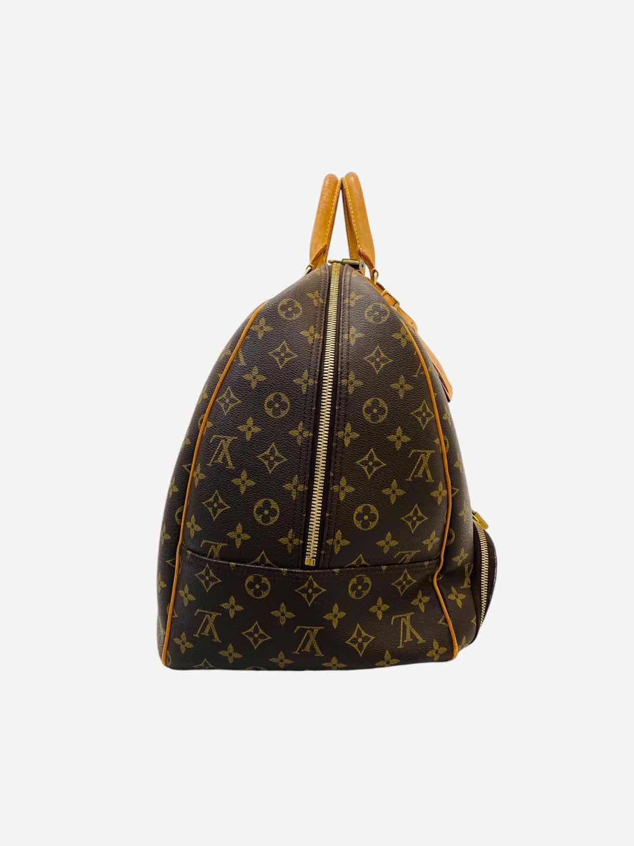 LOUIS VUITTON Evasion Brown Monogram Top Handle