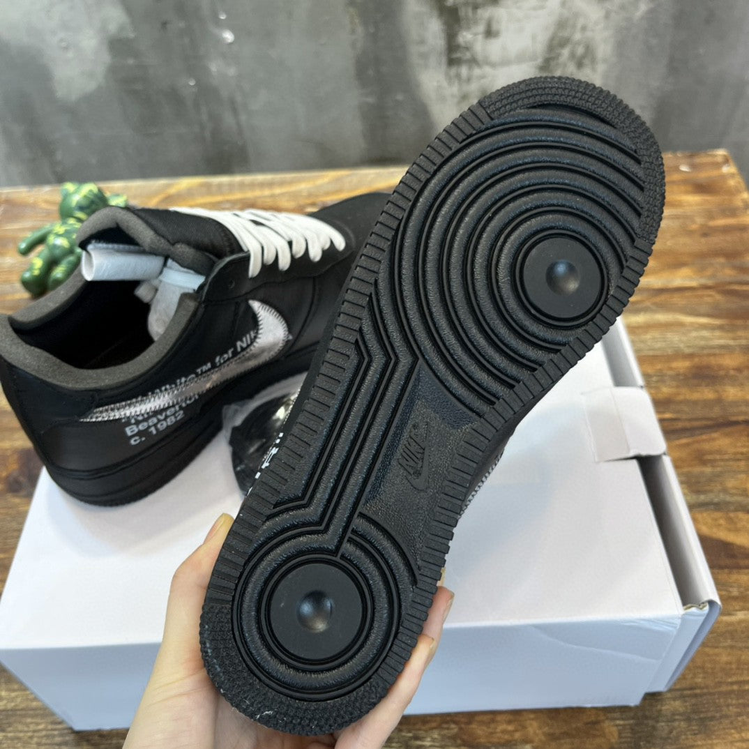 Nike Air ForTop Quality 1 Low Moma Off-White Black For MenÂ 