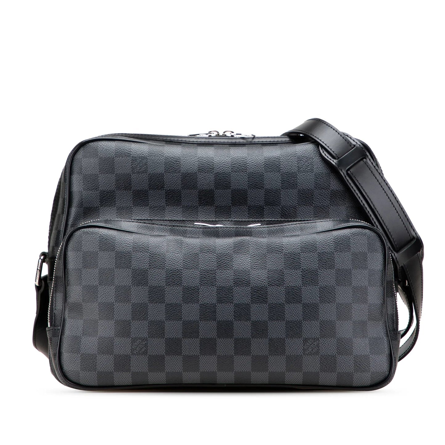 Black Louis Vuitton Damier Graphite Sac Leoh Crossbody Bag