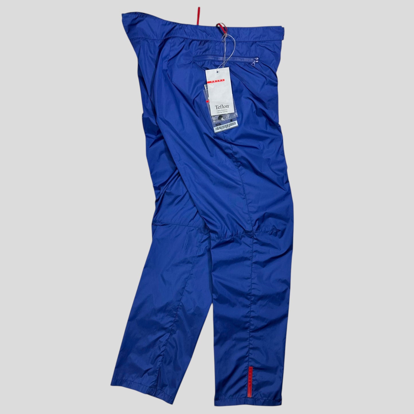Prada Sport SS00 Teflon Coated Nylon Moto Tro rs - IT50 (M)