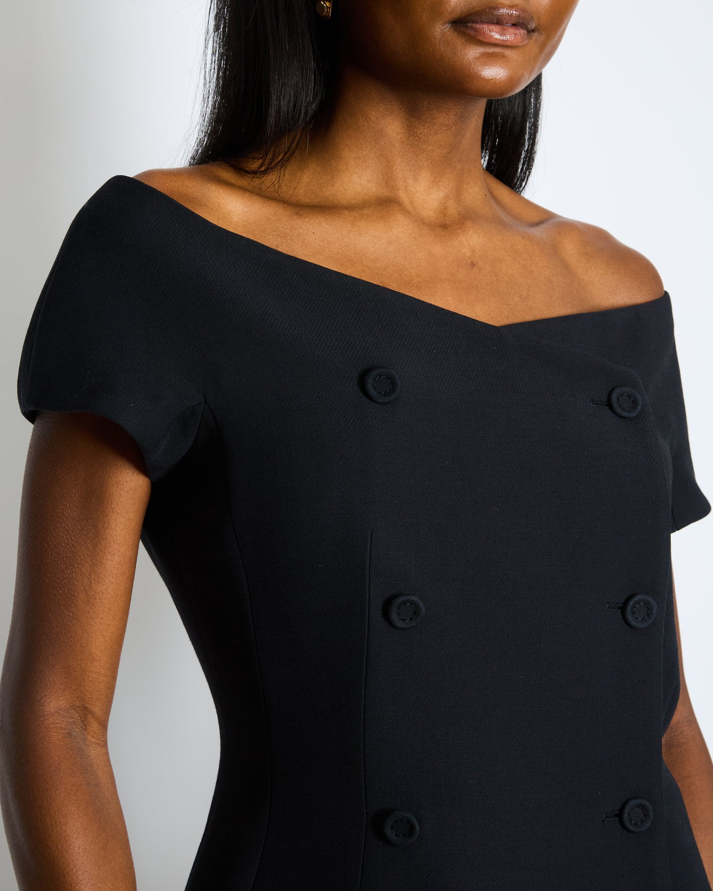 Christian Dior Off Shoulder Barr Jacket with Wide Leg Tro r Set Size UK 14 RRP Jacket £3200 Tro r RRP £1700