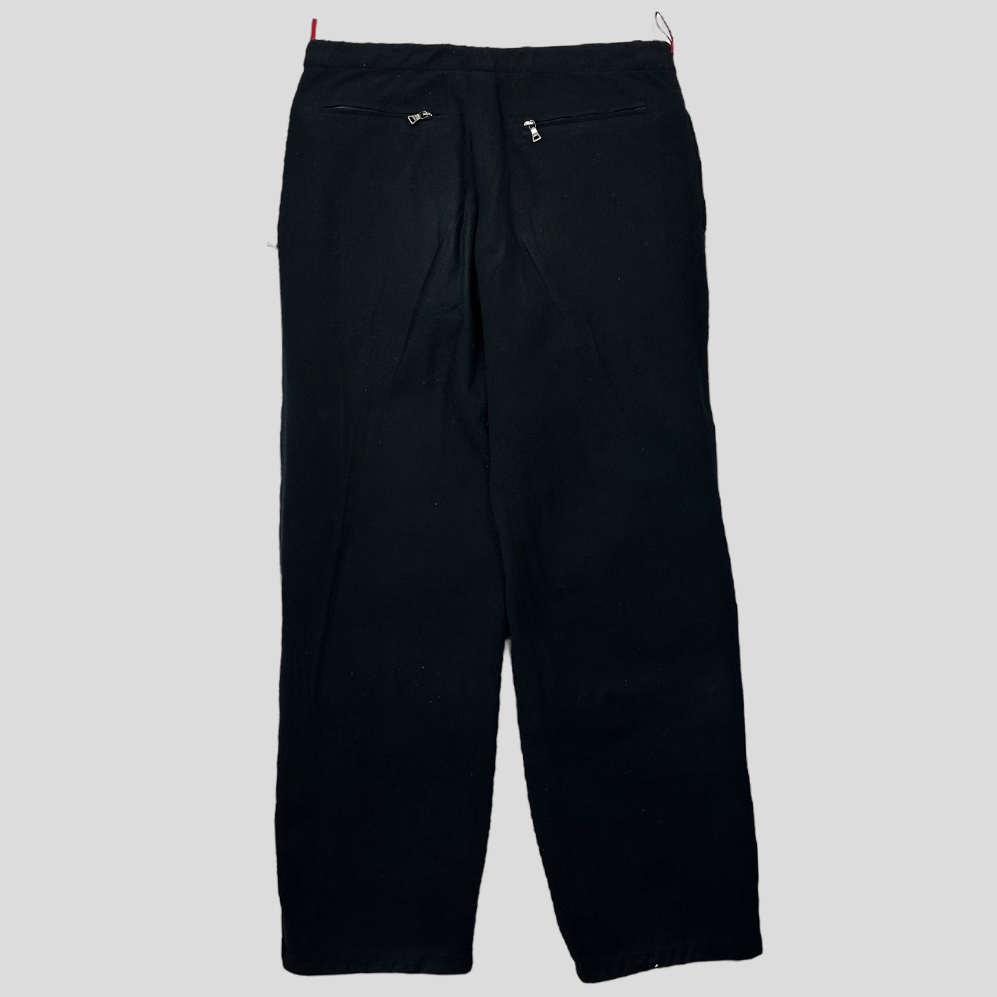 Prada Sport AW00 Reversible Nylon Quilted + Fleece Tro rs - IT46